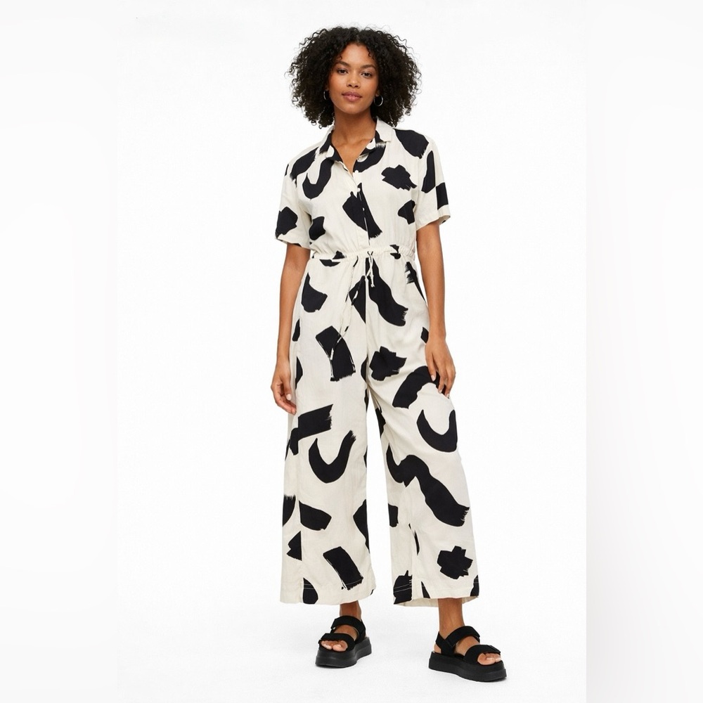 Monki Brushstroke Jumpsuit